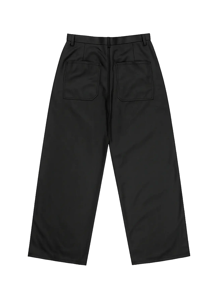 Isnurh - Isnurh Basement Wide Suit pants - black - 2