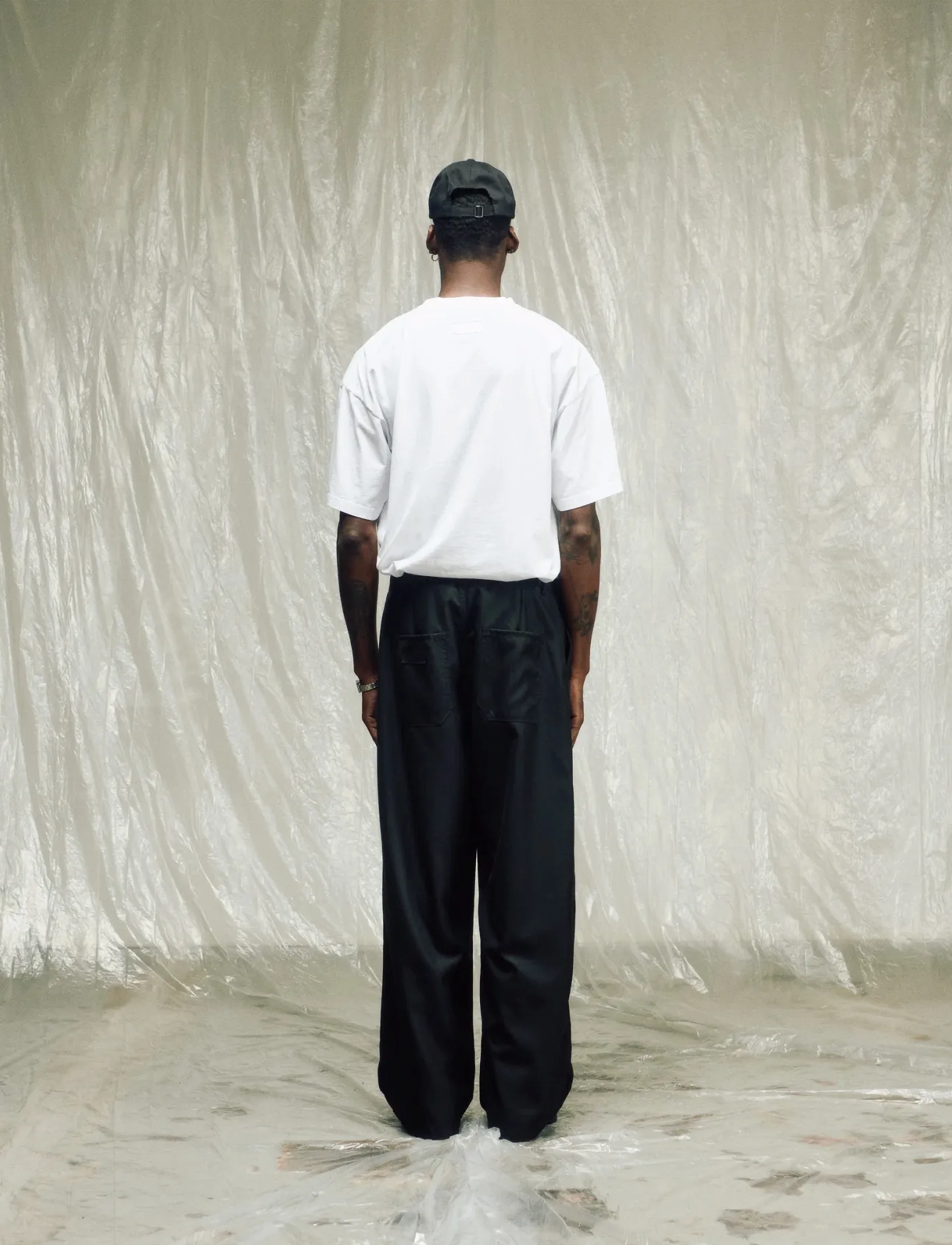Isnurh - Isnurh Basement Wide Suit pants - black - 3