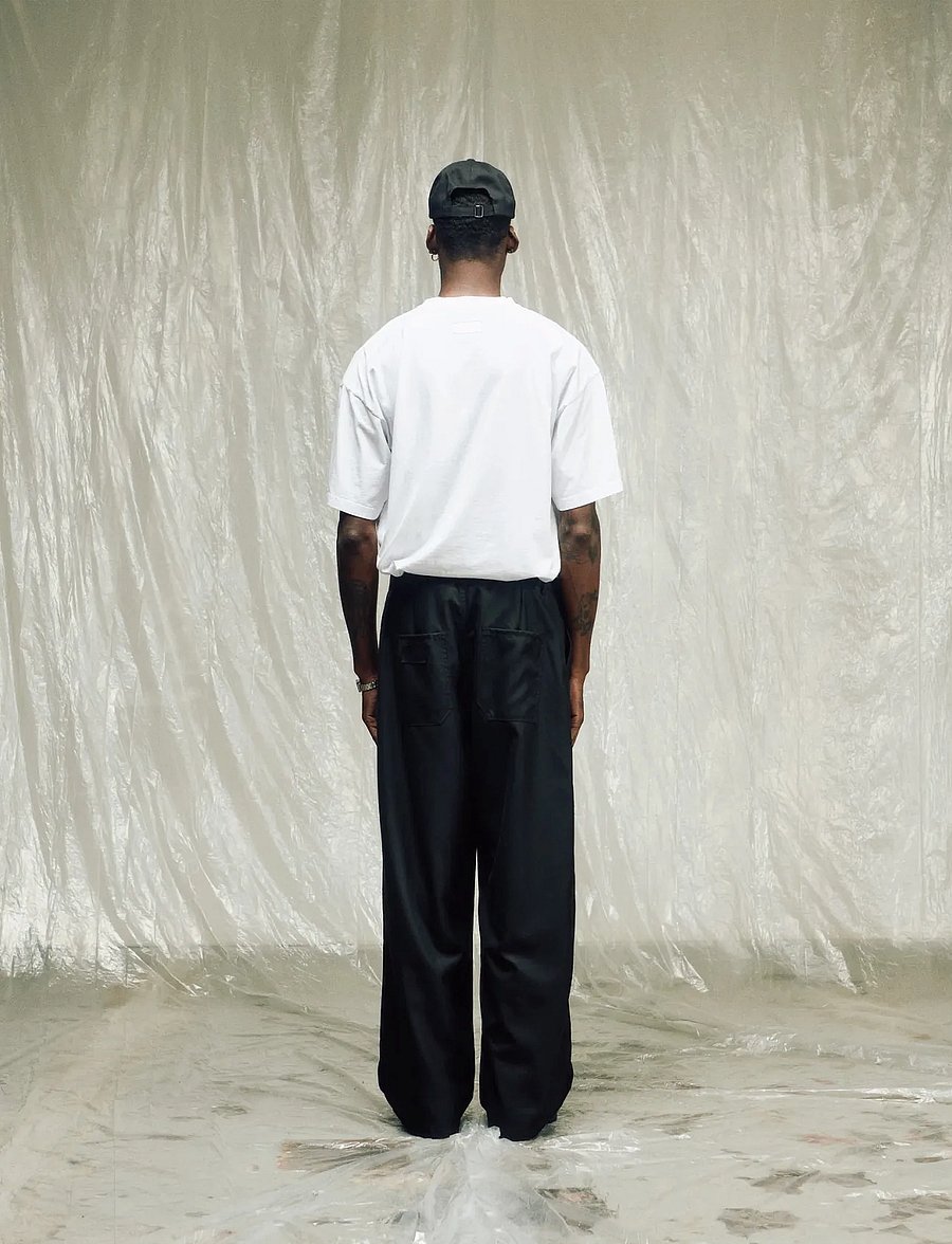 Isnurh - Isnurh Basement Wide Suit pants - black - 3