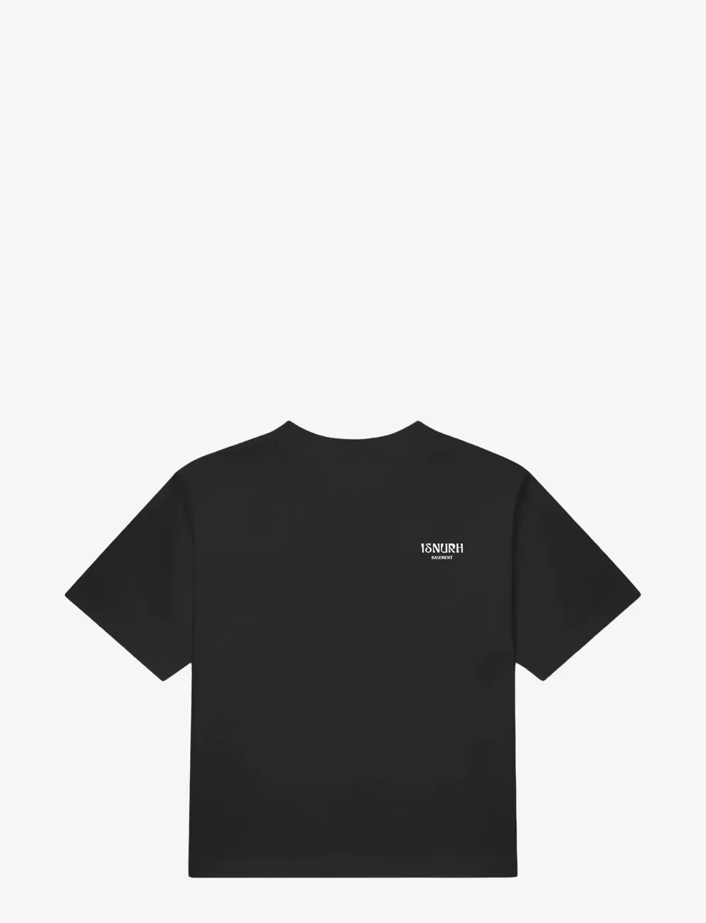 Isnurh - Isnurh Basement Relax fitted t-shirt - lühikeste varrukatega t-särgid - black - 1