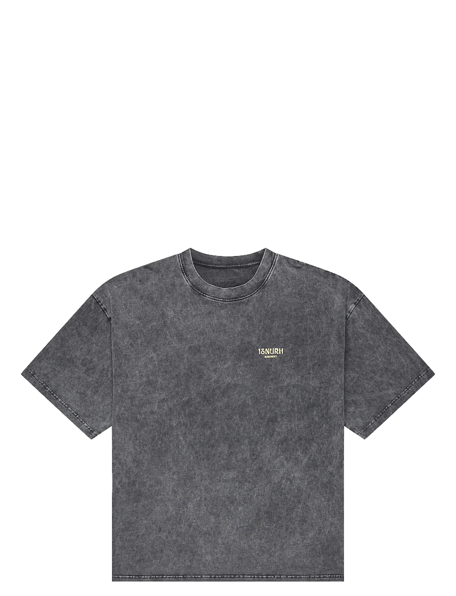 Isnurh - Isnurh Basement Relax fitted t-shirt - kortærmede t-shirts - grey - 1