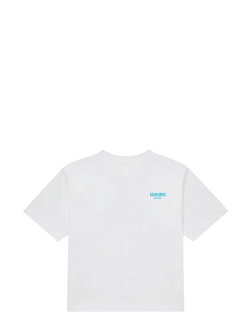 Isnurh - Isnurh Basement Relax fitted t-shirt - kortärmade t-shirts - white - 1