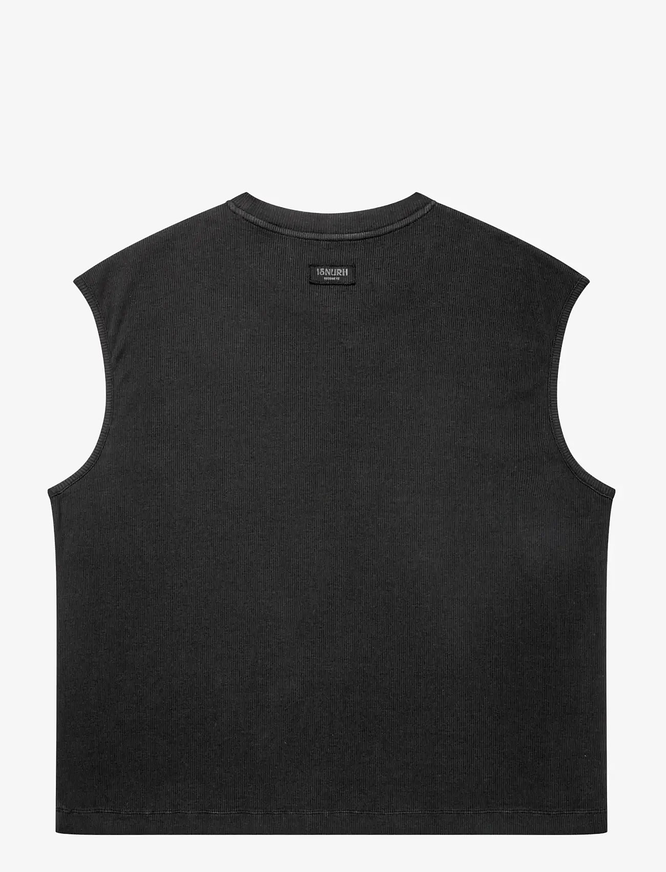 Isnurh - Isnurh Relax Rib Tank top - tank tops - black - 2