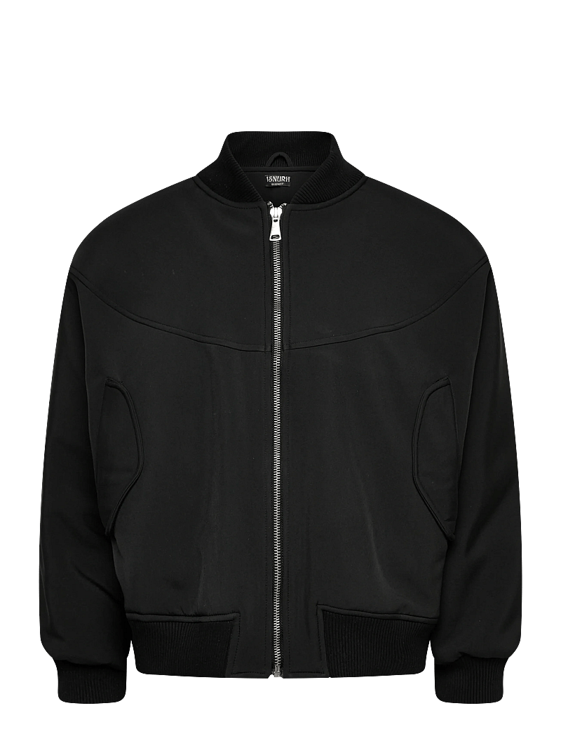 Isnurh - Isnurh Basement Bomber Jacket - efterårsjakker - black - 1