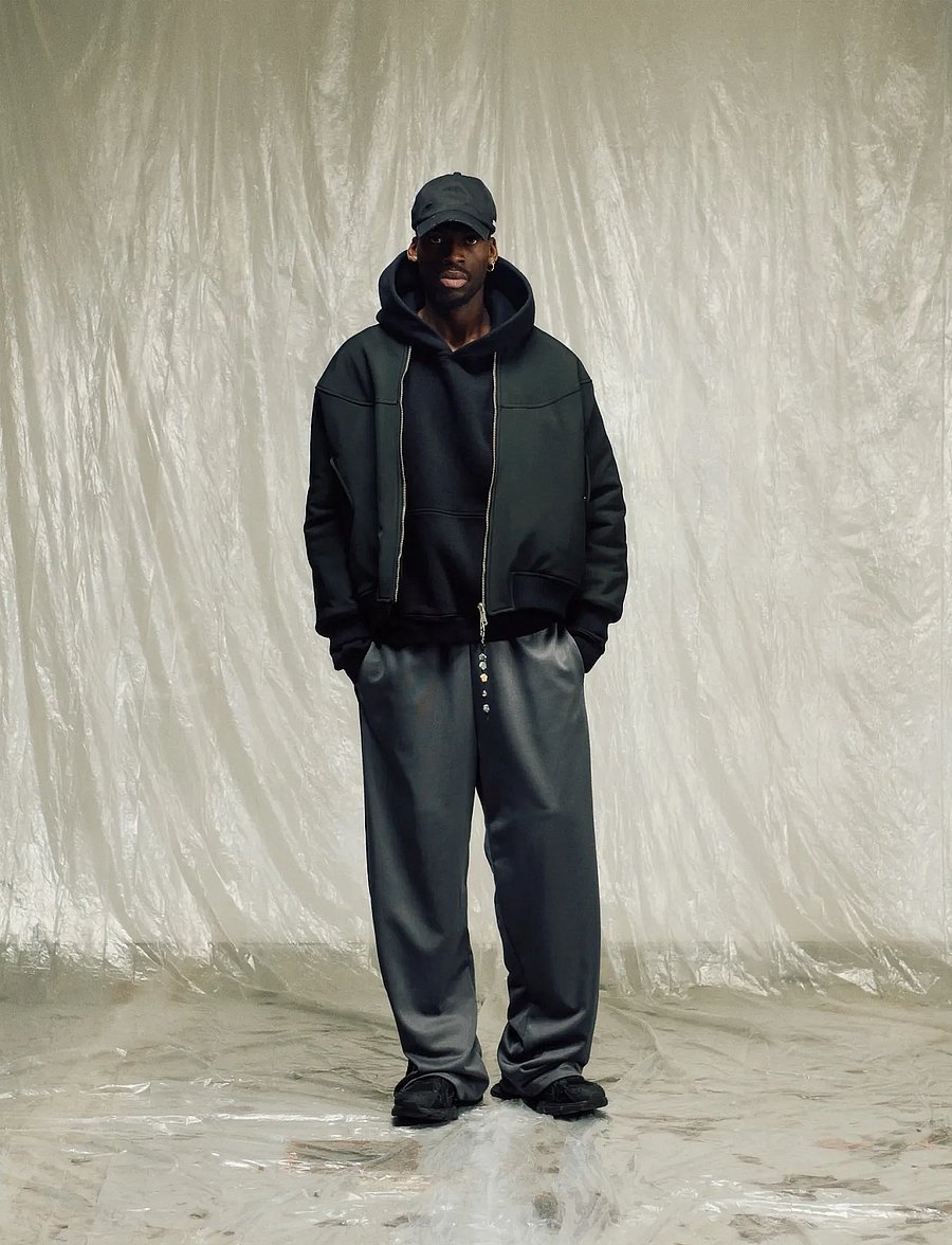 Isnurh - Isnurh Basement Bomber Jacket - forårsjakker - black - 0