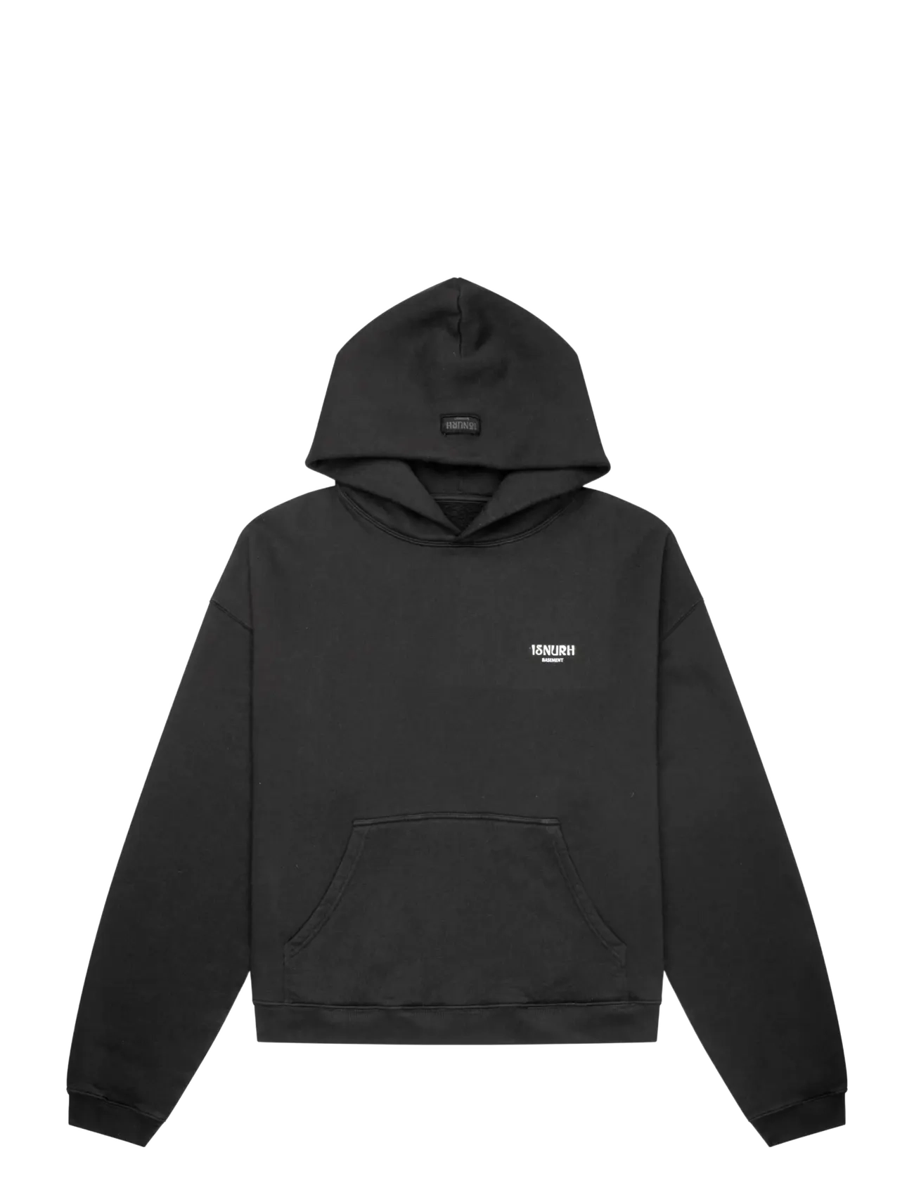 Isnurh Basement Relax Hoodie - BLACK