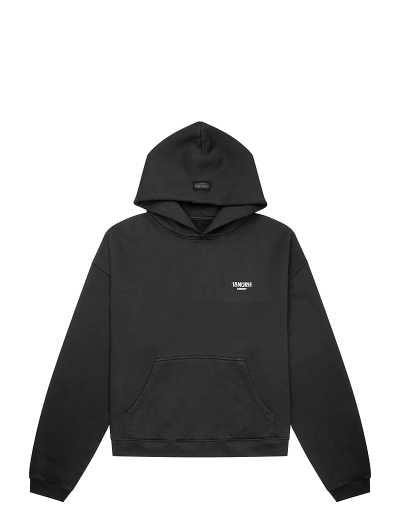 Isnurh - Isnurh Basement Relax Hoodie - hættetrøjer - black - 1