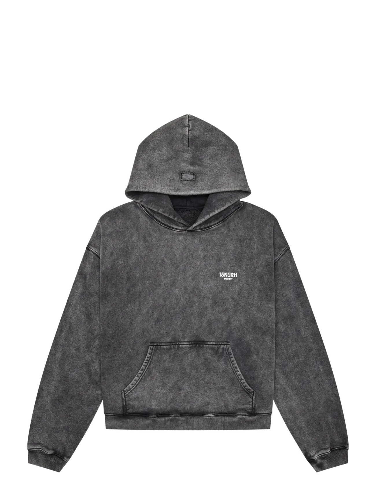 Isnurh Isnurh Basement Relax Hoodie - Sweatshirts & hættetrøjer - GREY / grey