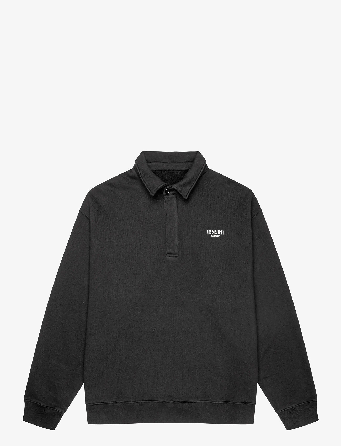 Isnurh - Isnurh Basement Relax Polo - dressipluusid - black - 1