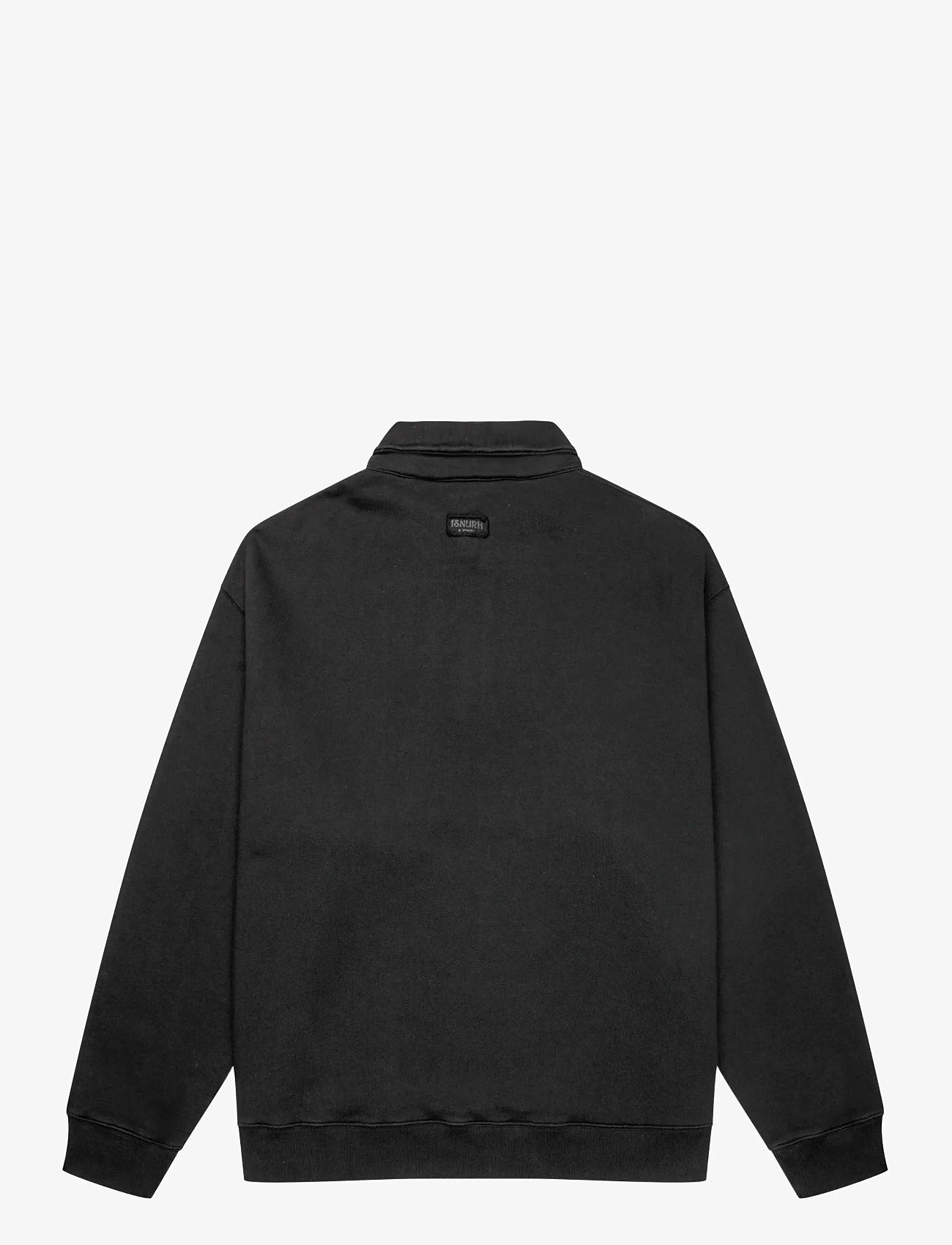 Isnurh - Isnurh Basement Relax Polo - dressipluusid - black - 2