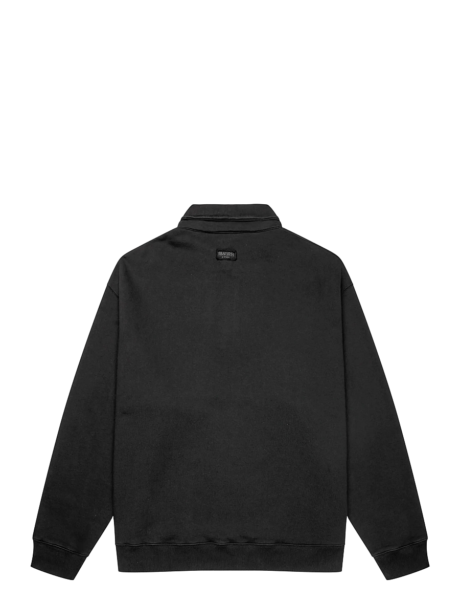 Isnurh - Isnurh Basement Relax Polo - sweatshirts - black - 2