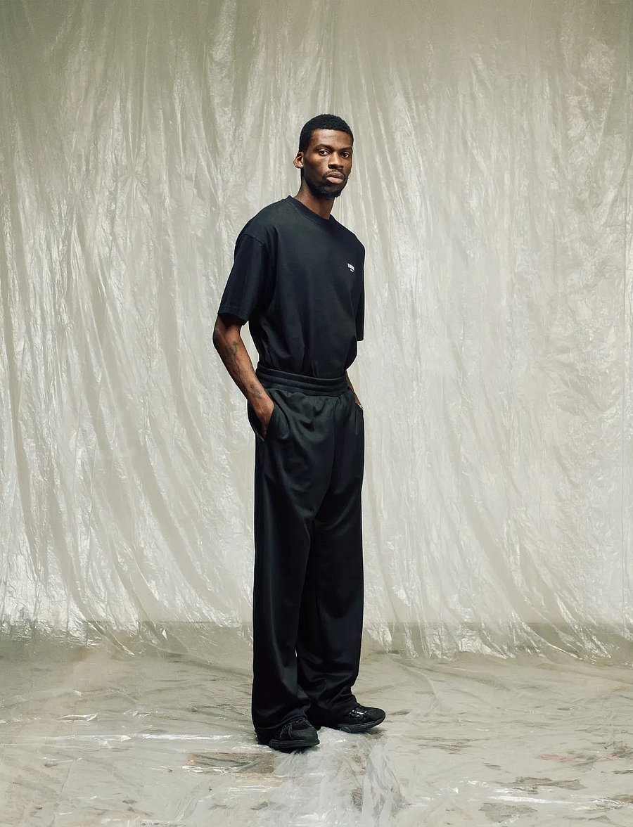 Isnurh - Isnurh Basement Wide Trackpants - vabaajapüksid - black - 4