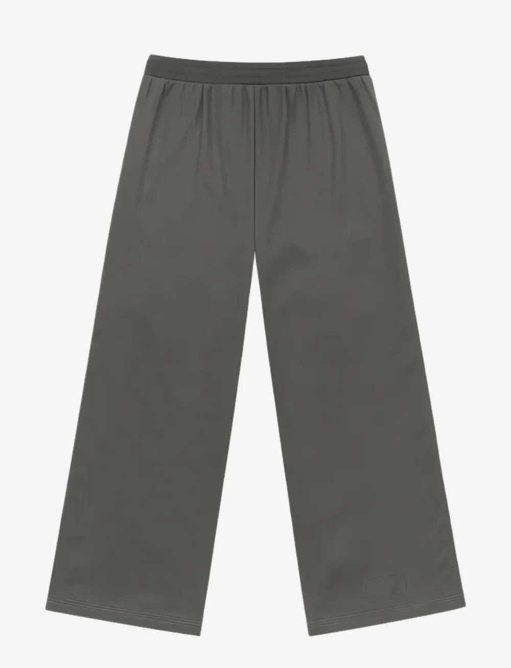 Isnurh - Isnurh Basement Wide Trackpants - frjálslegar buxur - grey - 0