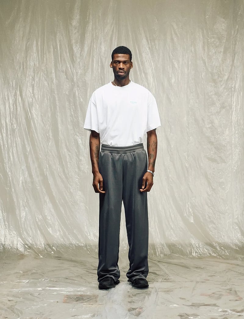 Isnurh - Isnurh Basement Wide Trackpants - vabaajapüksid - grey - 0