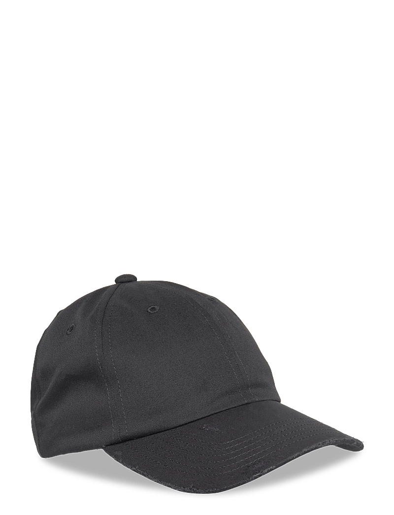 Isnurh - Isnurh Basement distressed cap - kepsar - black - 1
