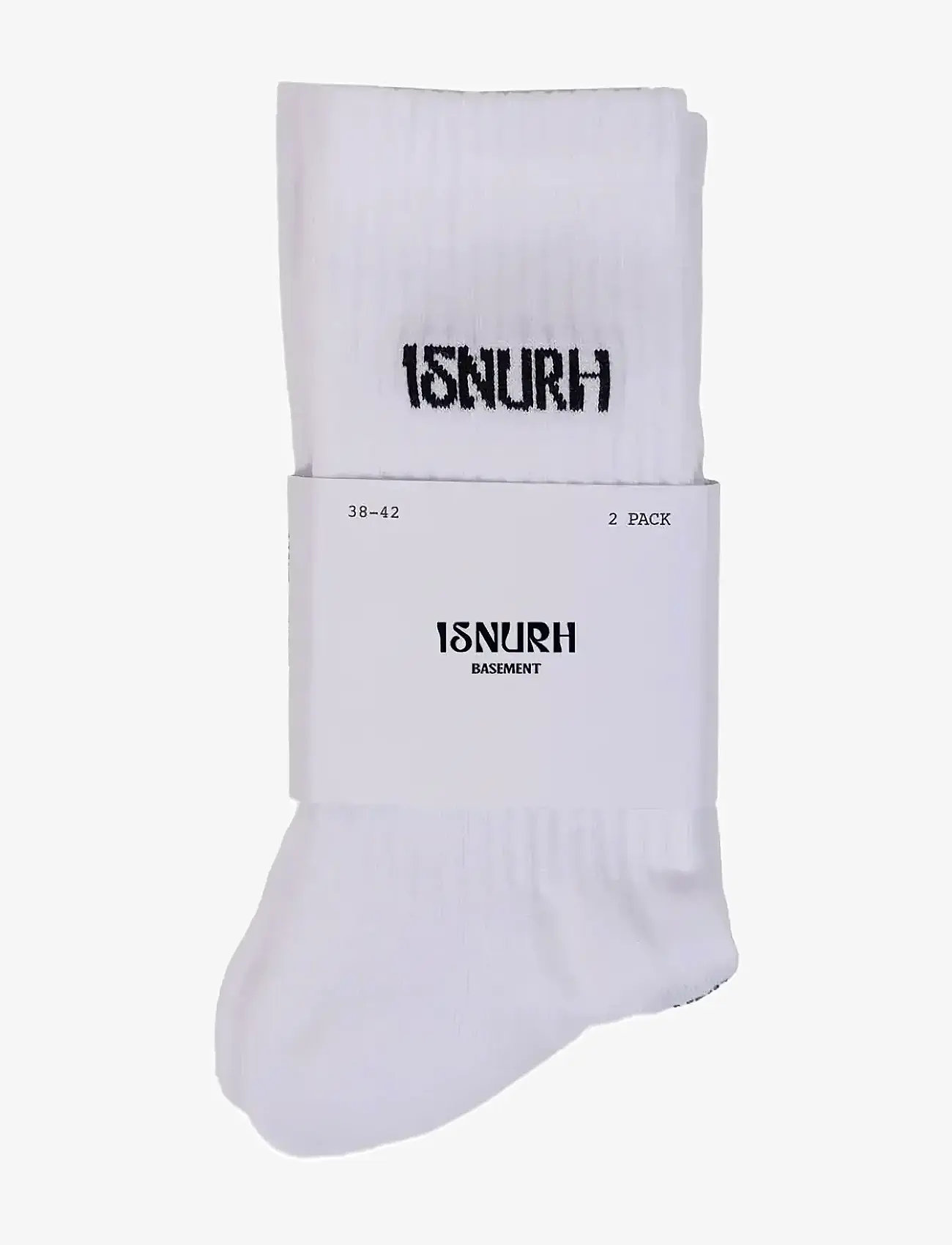 Isnurh - Isnurh Basement Socks 2pack - crew-socken - white - 0