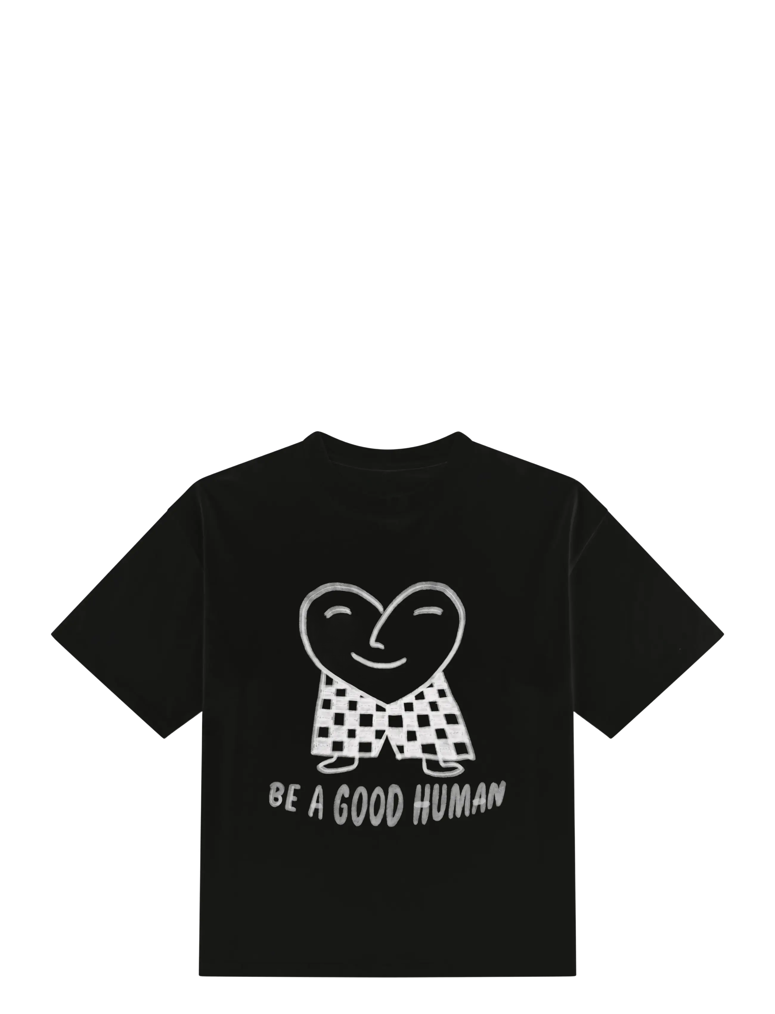 ISNURH Isnurh Heartman T-Shirt Schwarz - M - Herren