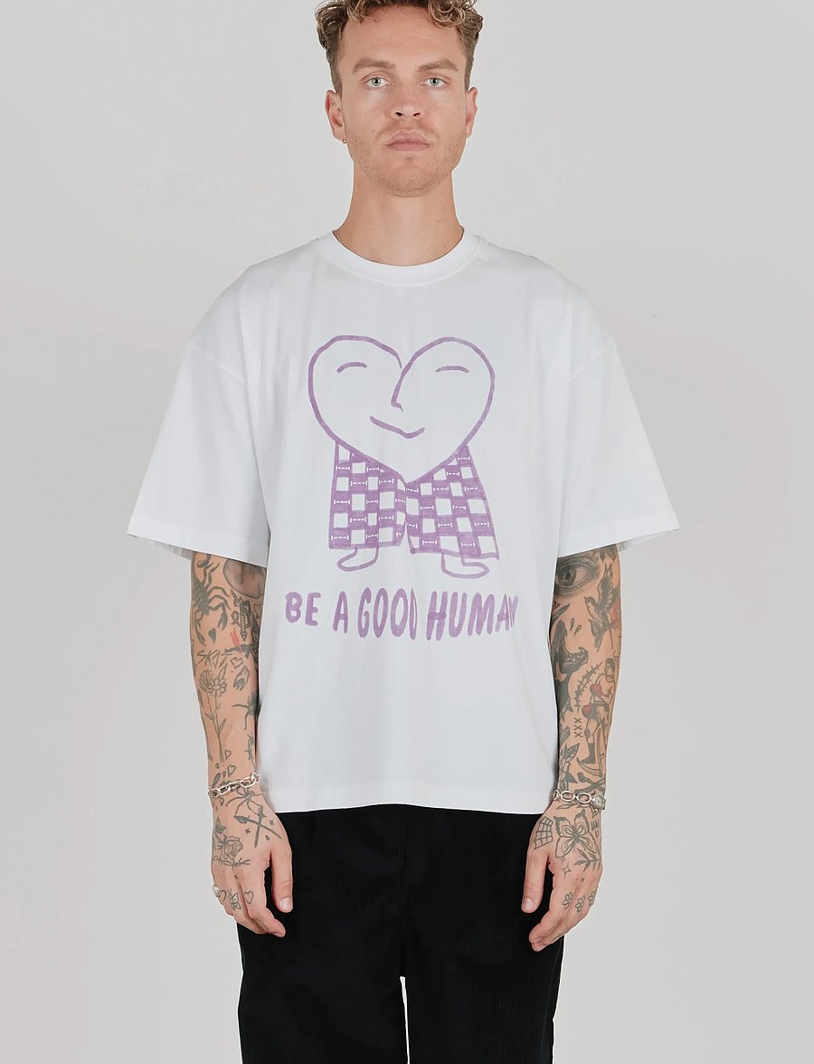 Isnurh - Isnurh Heartman T-shirt - lühikeste varrukatega t-särgid - white - 0