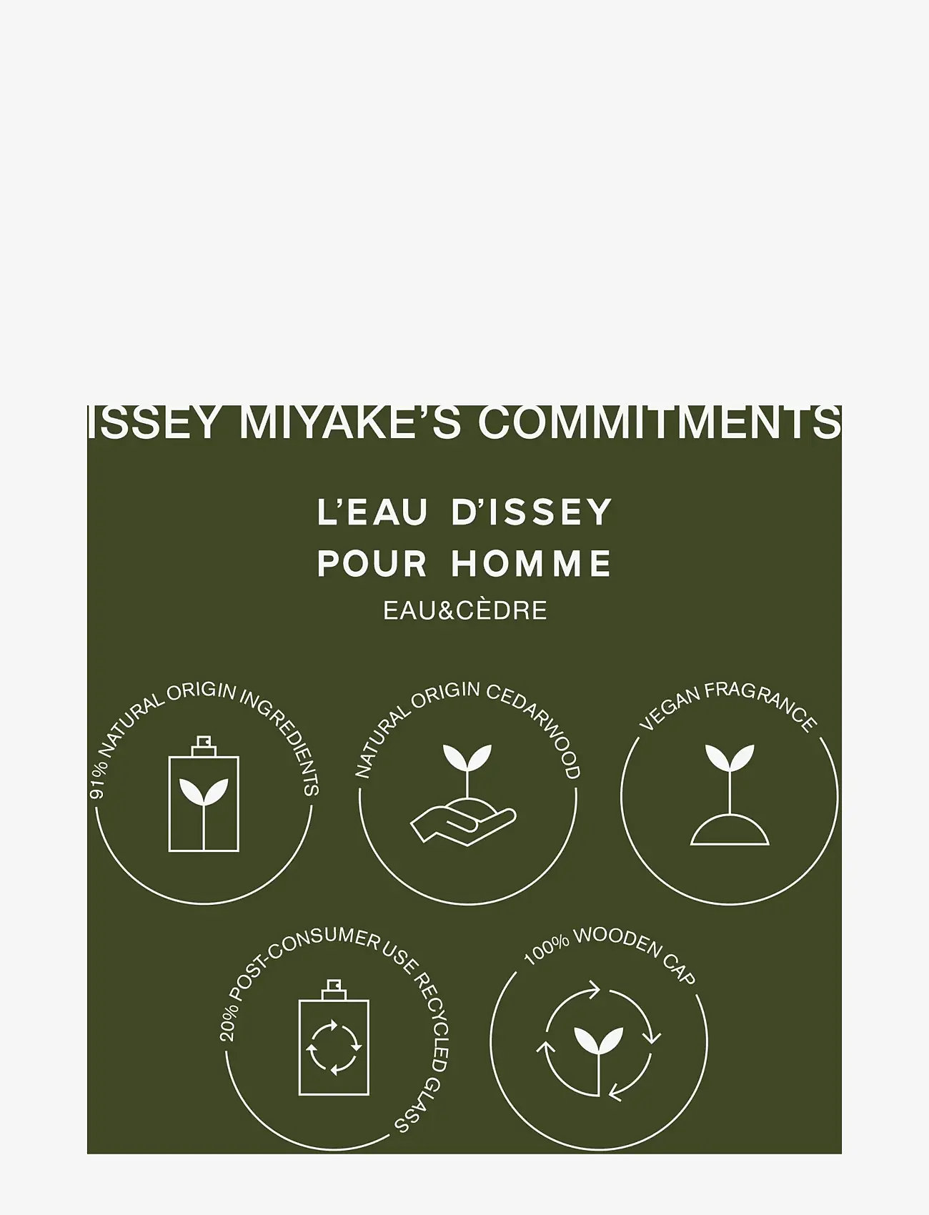 Issey Miyake - L'Eau d'Issey Pour Homme Eau&Cedre EdP - till honom  - clear - 4