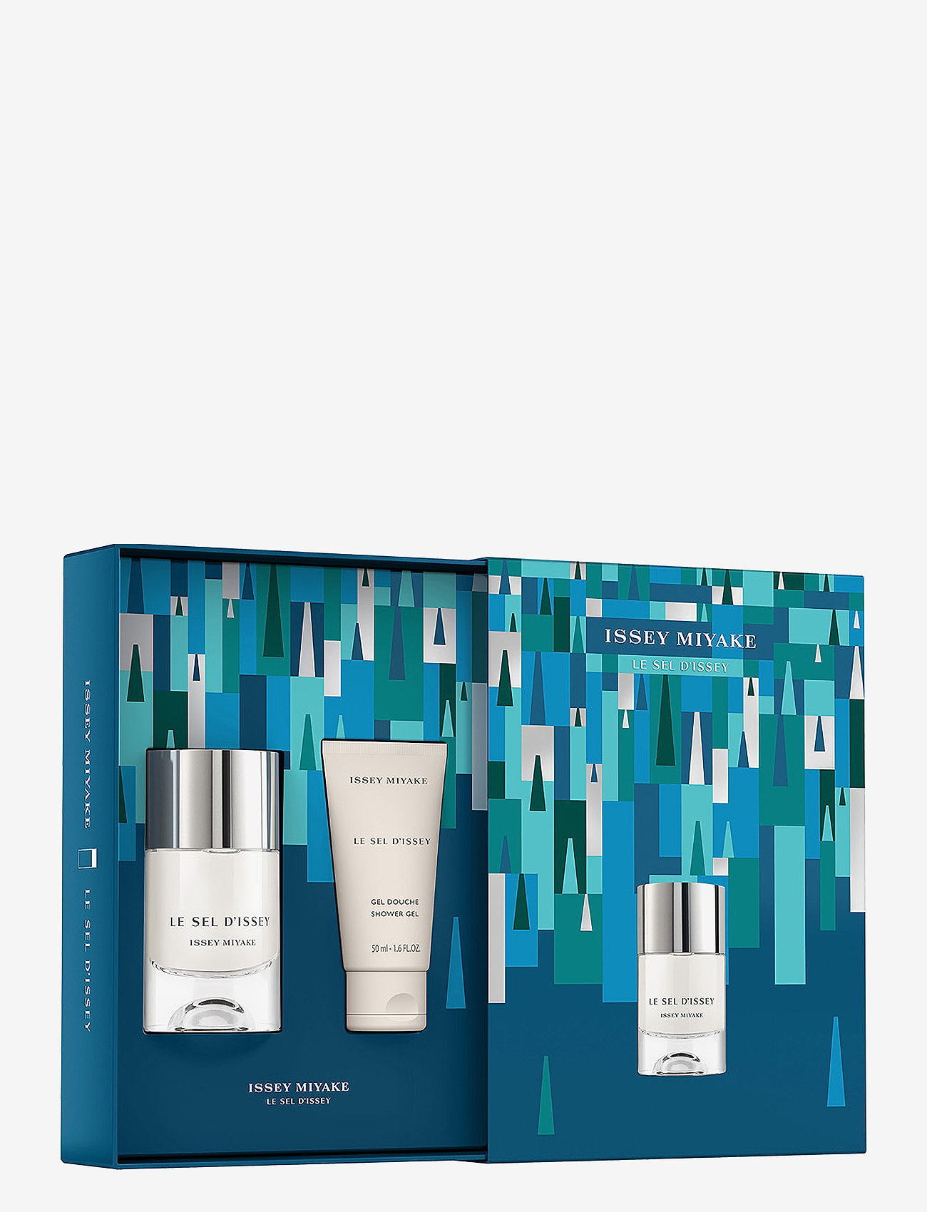 Issey Miyake - Gift Set Le Sel d'Issey EdT 50 ml + Shower Gel 50 ml - til ham - clear - 1