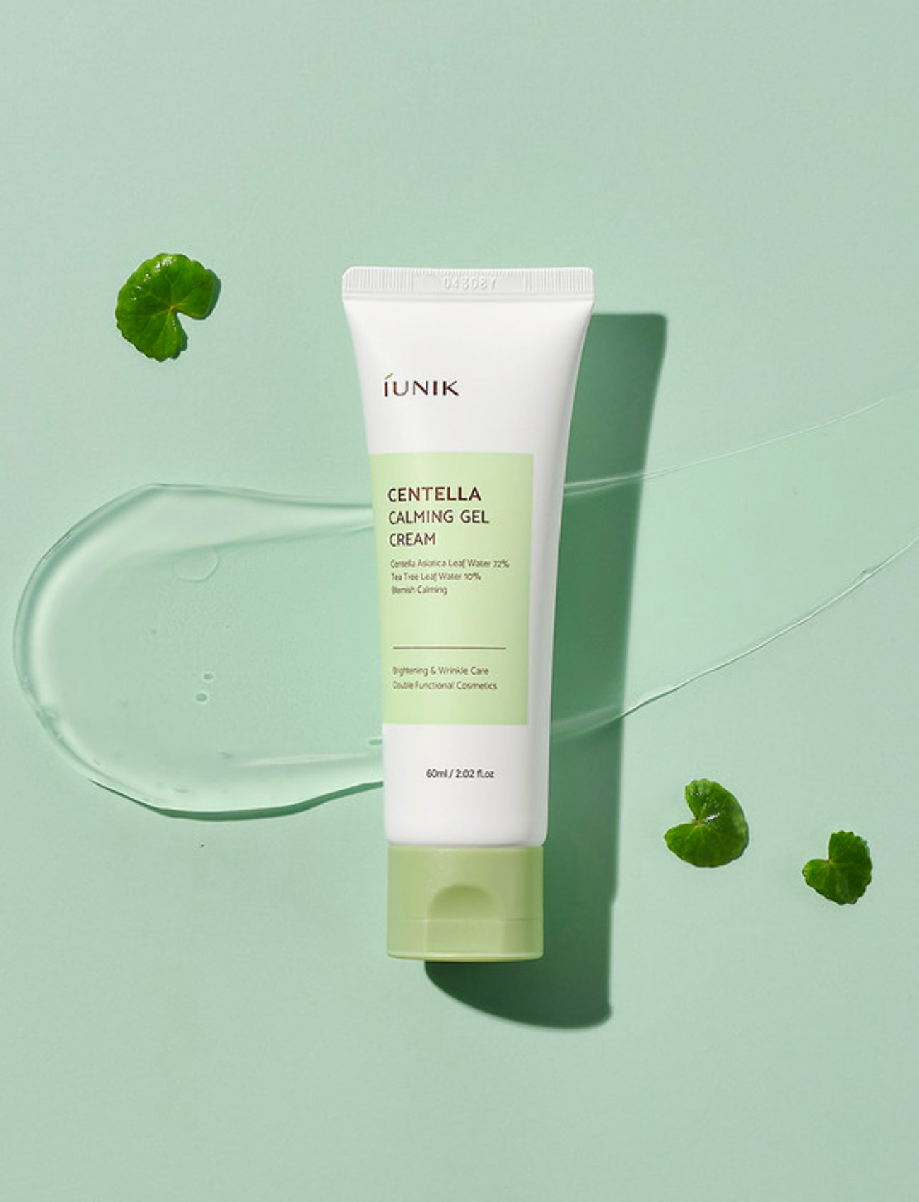 Iunik - Centella Calming Gel Cream - dagkräm - clear - 2