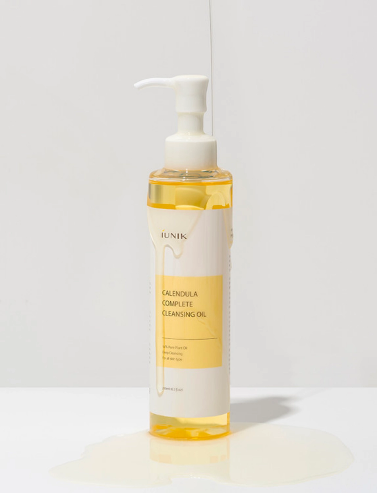 Iunik - Calendula Complete Cleansing Oil - rengöringsolja - clear - 2