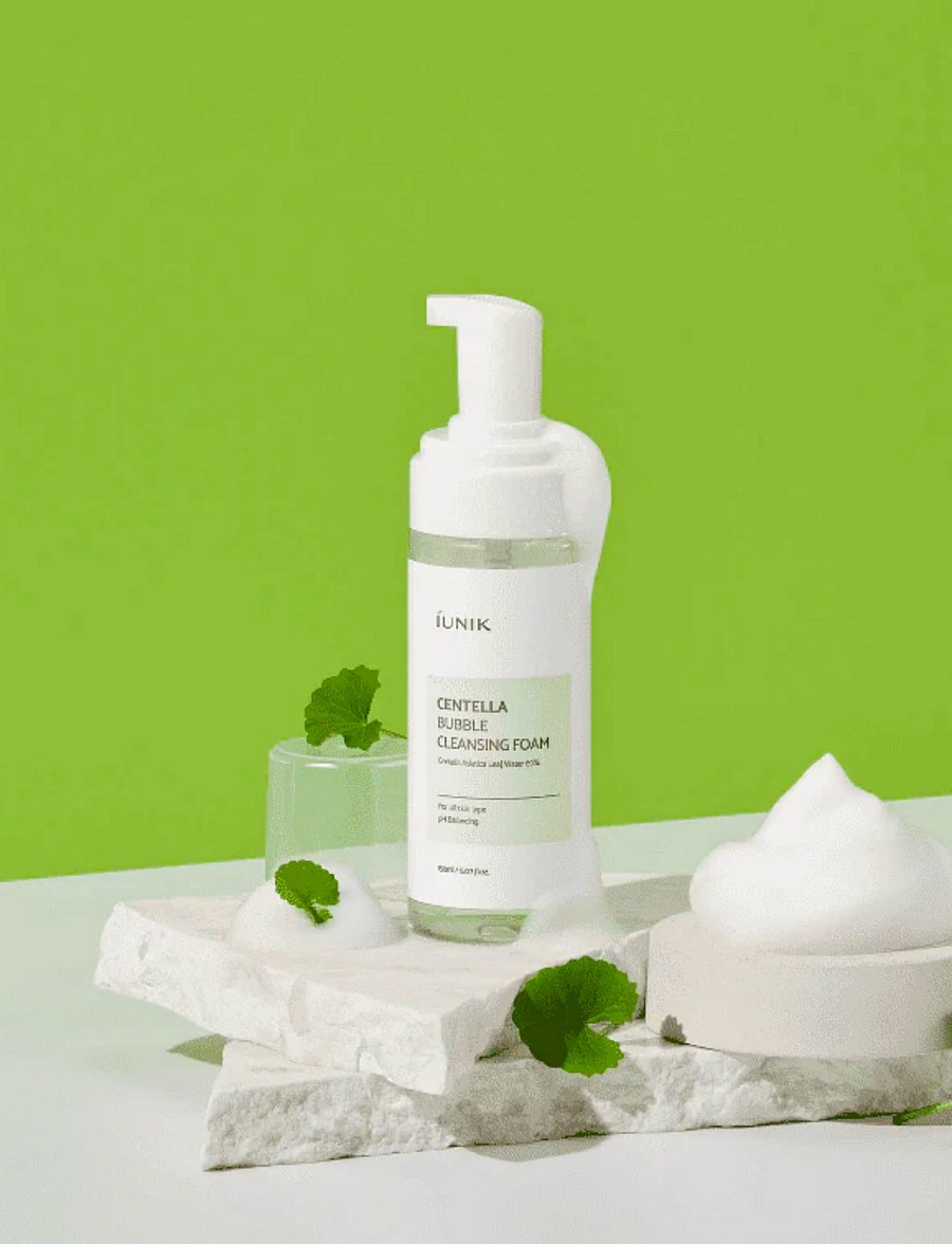 Iunik - Centella Cleansing Foam - foaming cleanser - clear - 2