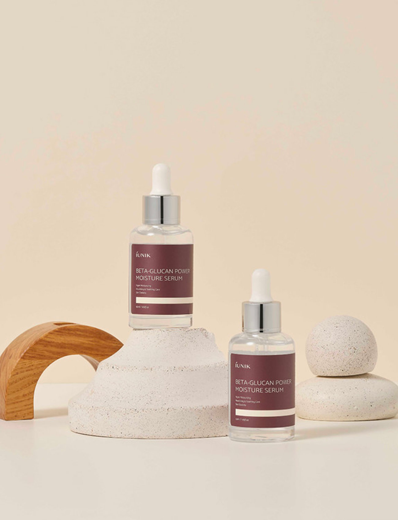 Iunik - Beta Glucan Power Moisture serum - clear - 2