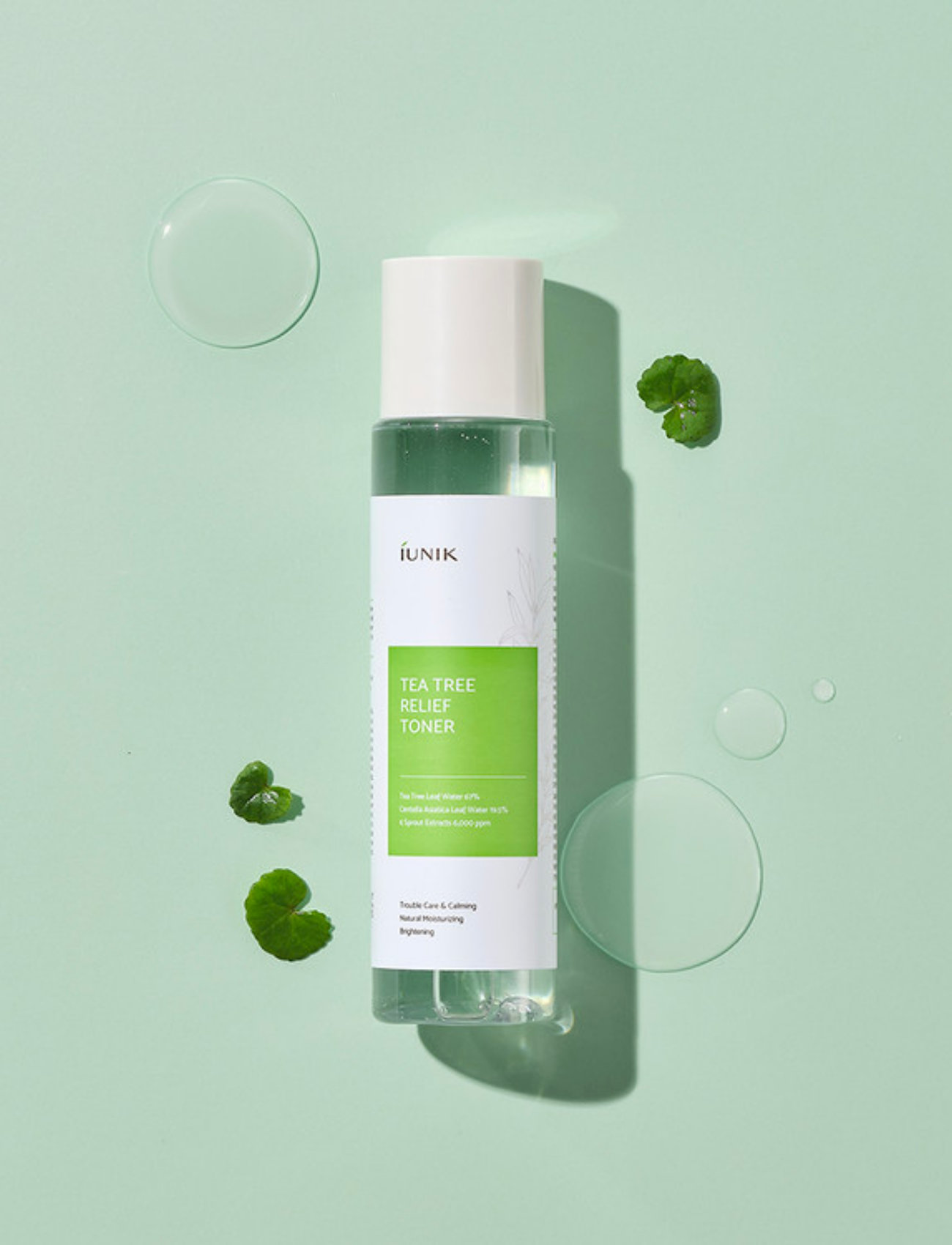 Iunik - Tea Tree Relief Toner - fugtgivende tonere - clear - 2