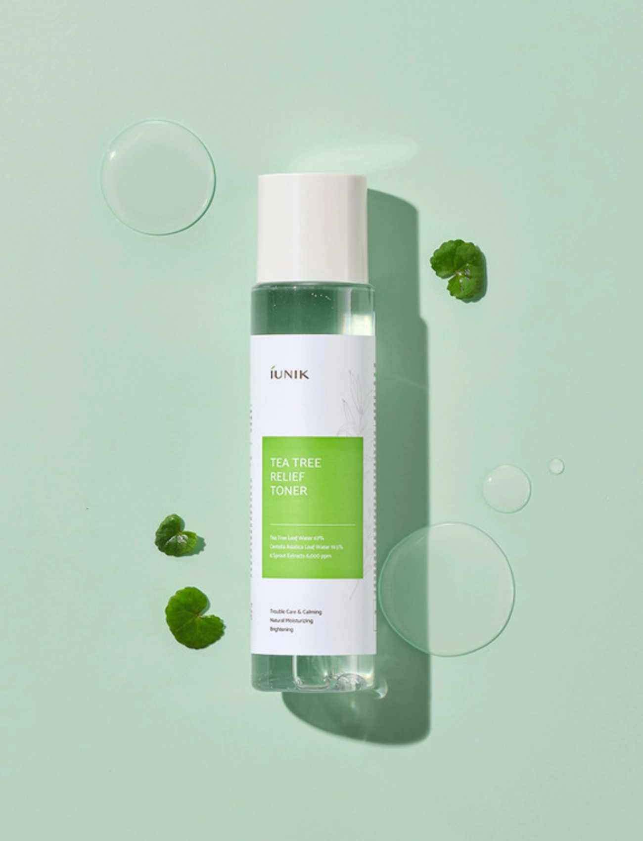 Iunik - Tea Tree Relief Toner - Återfuktande ansiktsvatten - clear - 2