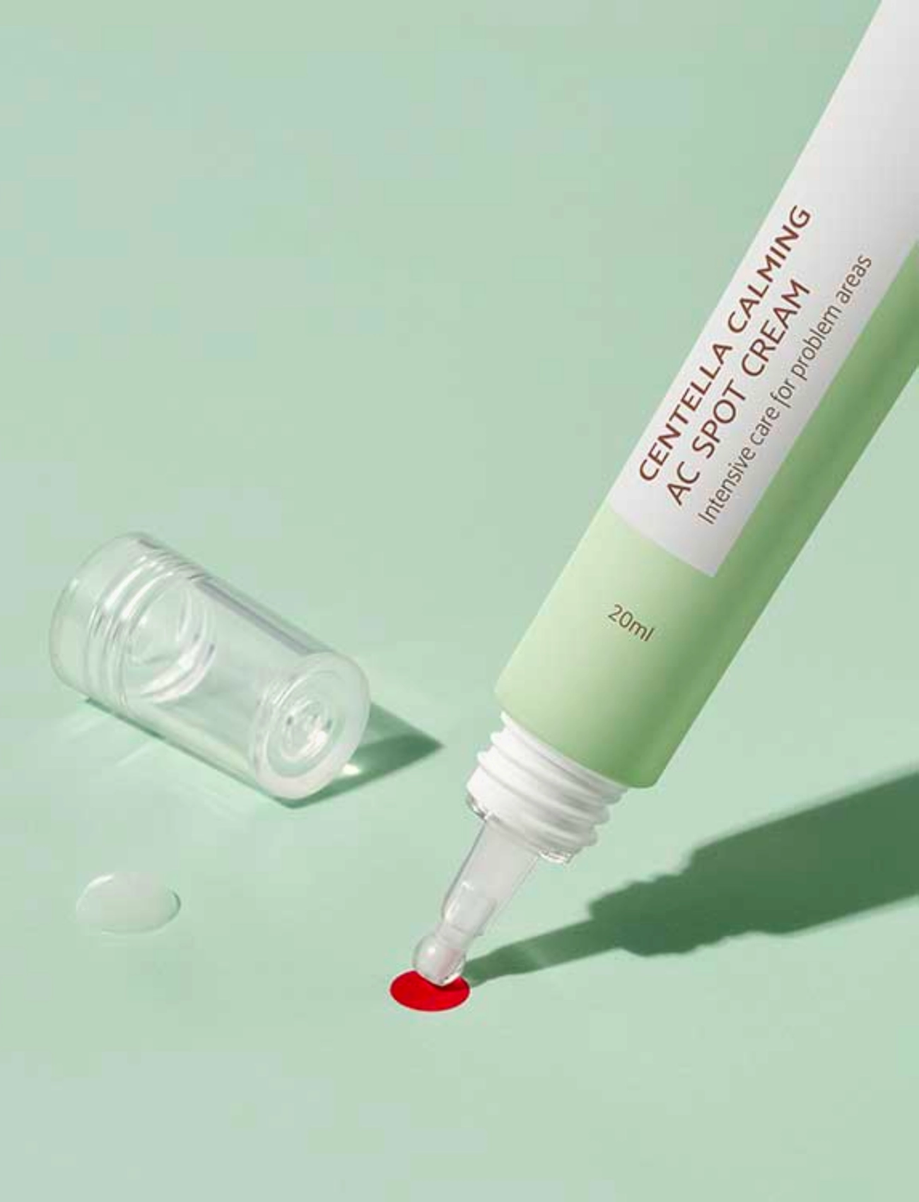 Iunik - Centella Calming AC Spot Cream - hudpleje - clear - 2