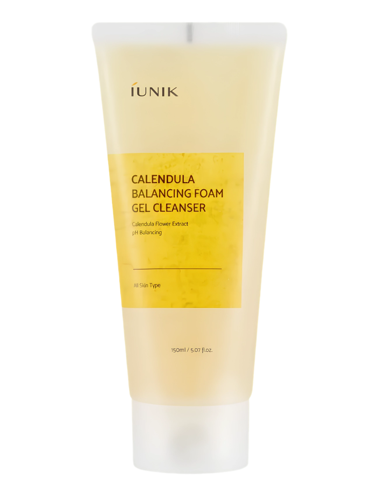 Iunik Calendula Balancing Foam Gel Cleanser, Skummende rensemiddel, Nude, Str: 150 ML