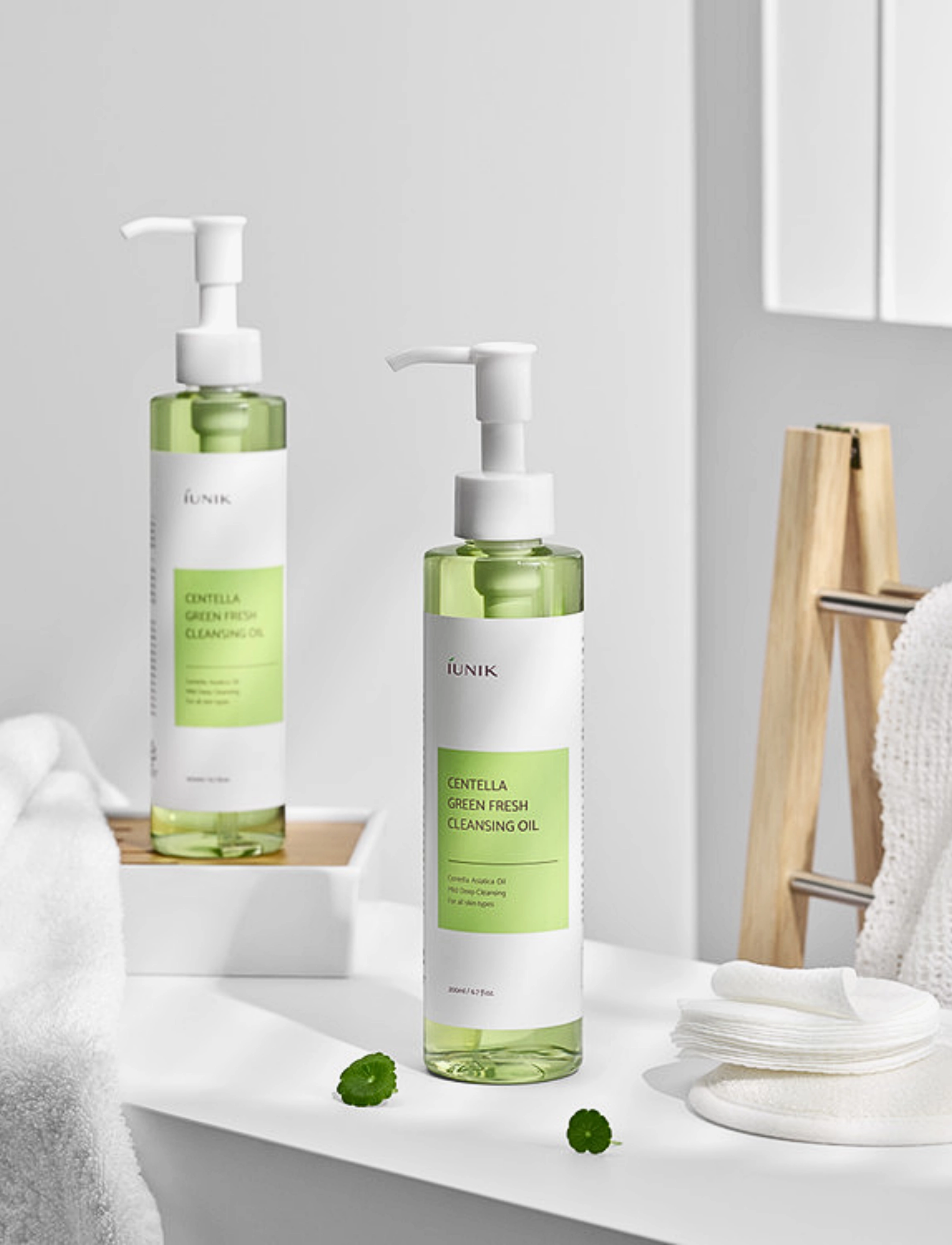Iunik - Centella Green Fresh Cleansing Oil - hudpleje - clear - 3