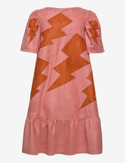 Ivana Helsinki - Lea - midi dresses - pink fake suede - 1