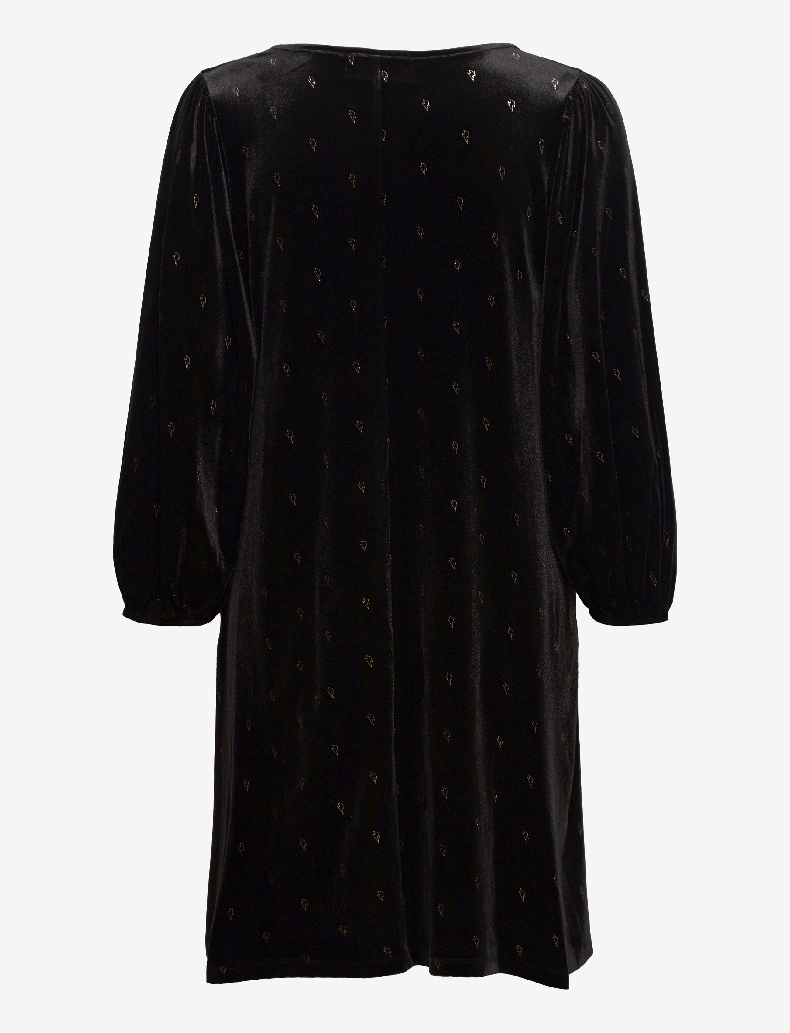 Ivana Helsinki - Suzie - festkjoler - black (velvet)/ flashes - 1