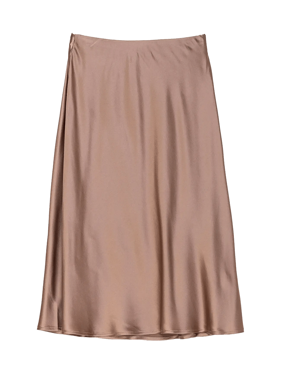 Ivo Nikkolo - Acetate-Blend Skirt, SIMPLITA - light nutria - 1