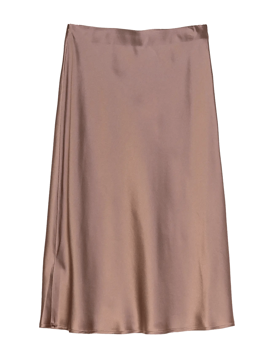 Ivo Nikkolo - Acetate-Blend Skirt, SIMPLITA - light nutria - 2