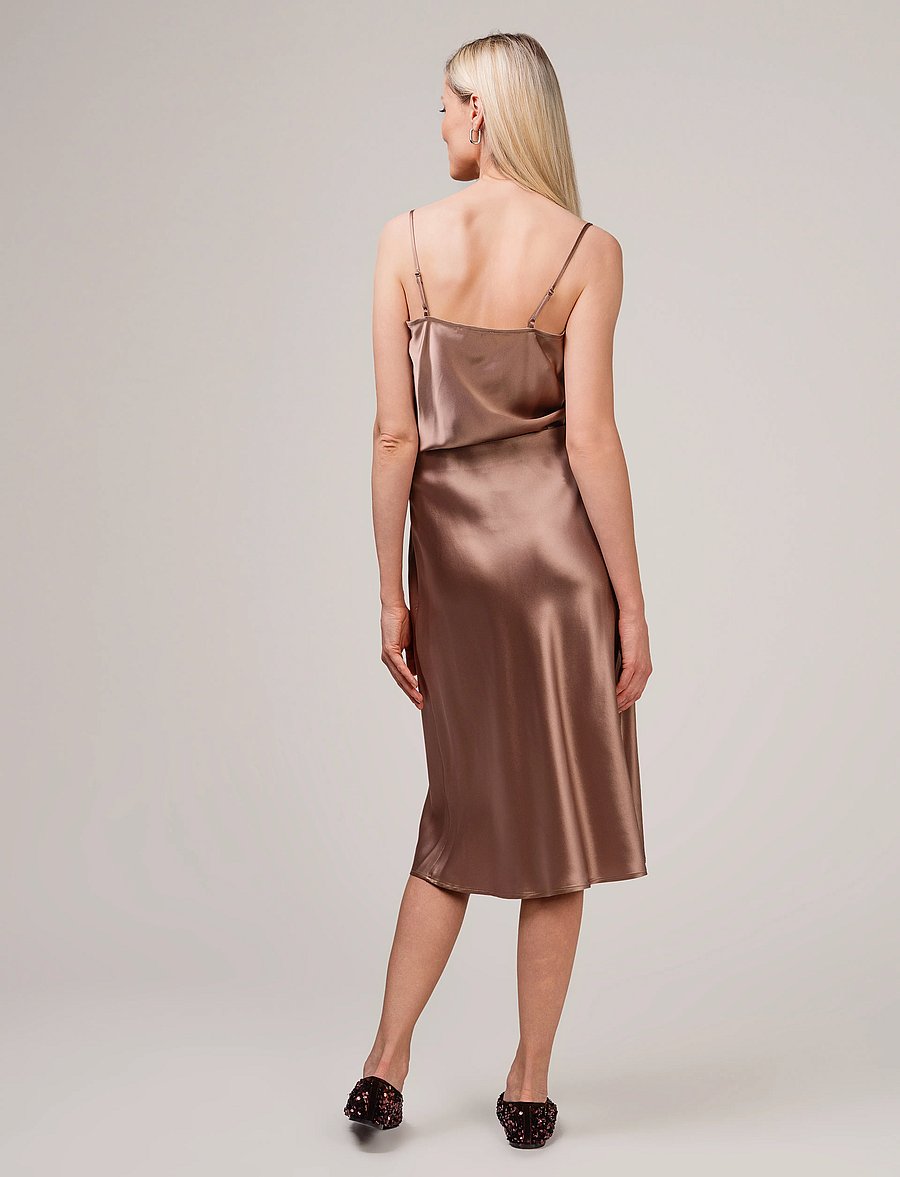 Ivo Nikkolo - Acetate-Blend Skirt, SIMPLITA - light nutria - 4