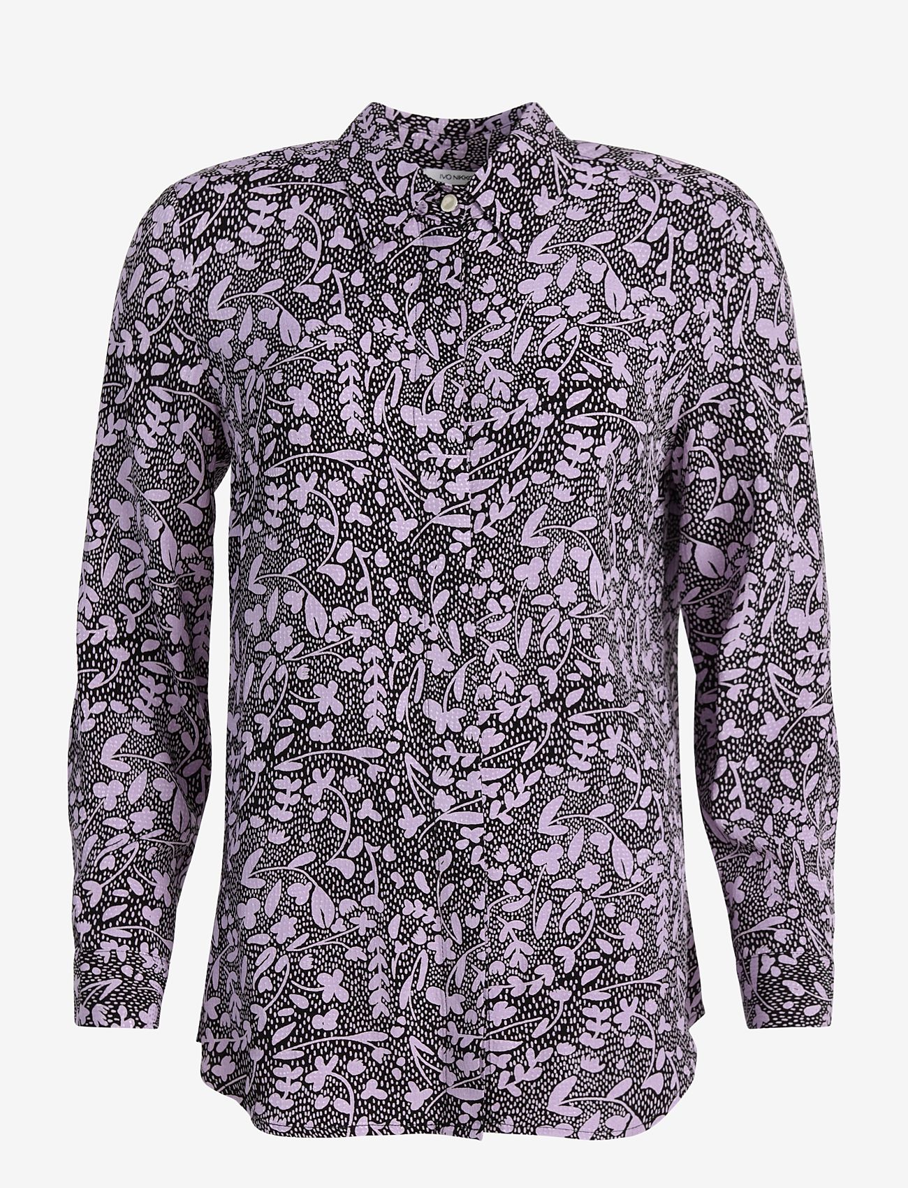 Ivo Nikkolo - Viscose Shirt, PEPINY 1 - långärmade skjortor - violet - 0