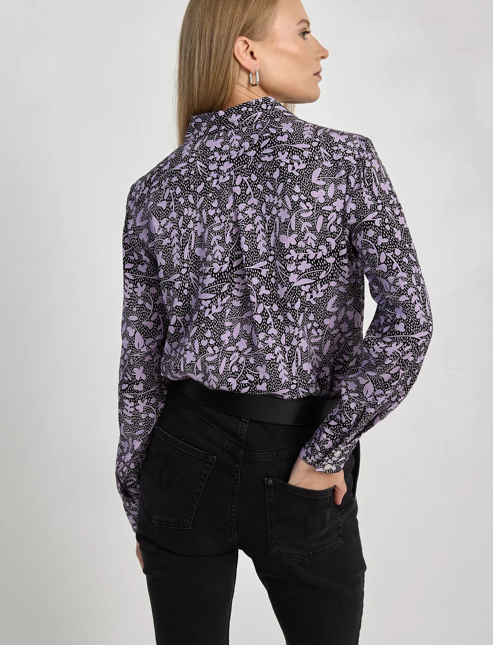 Ivo Nikkolo - Viscose Shirt, PEPINY 1 - chemises à manches longues - violet - 3