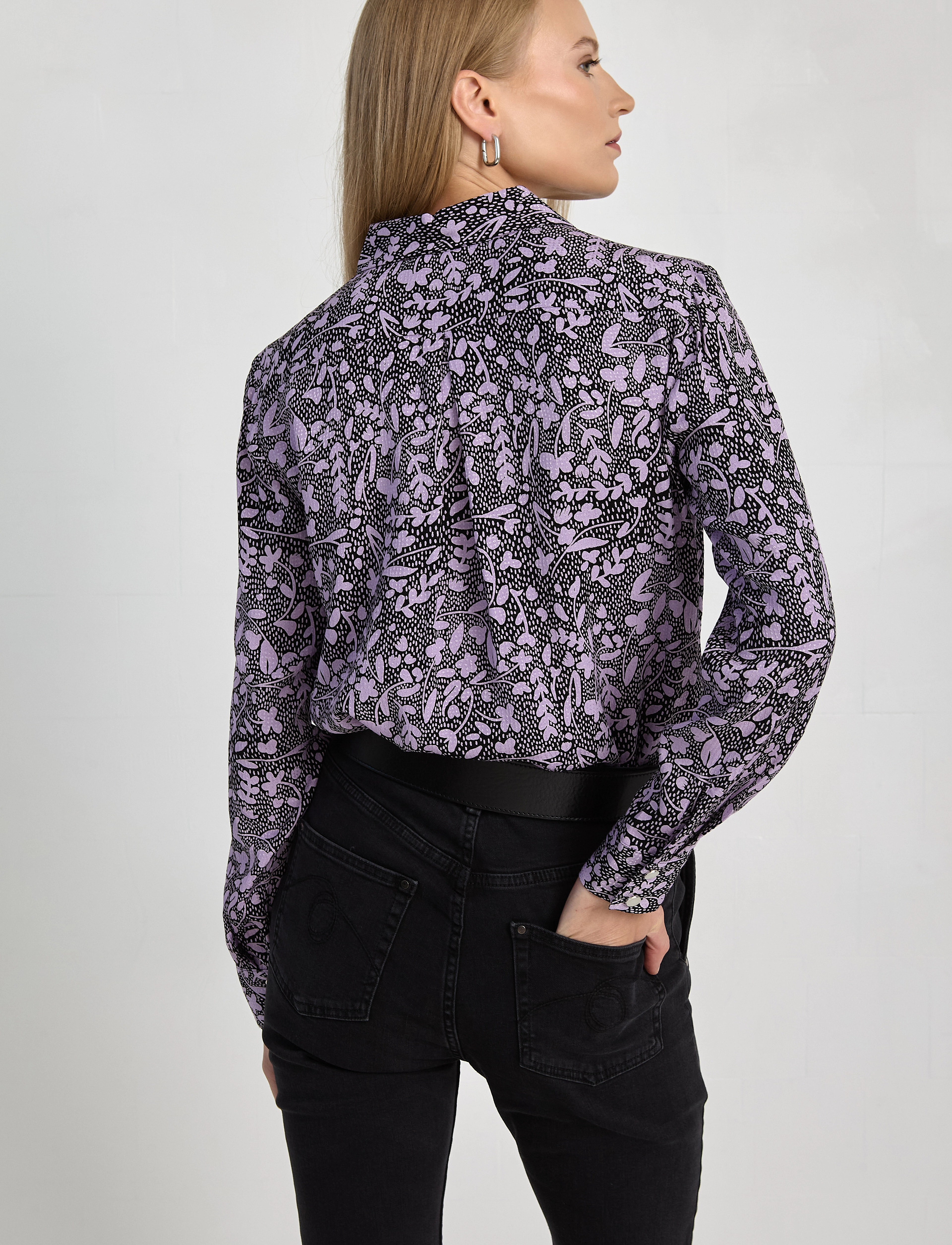 Ivo Nikkolo - Viscose Shirt, PEPINY 1 - langærmede skjorter - violet - 3