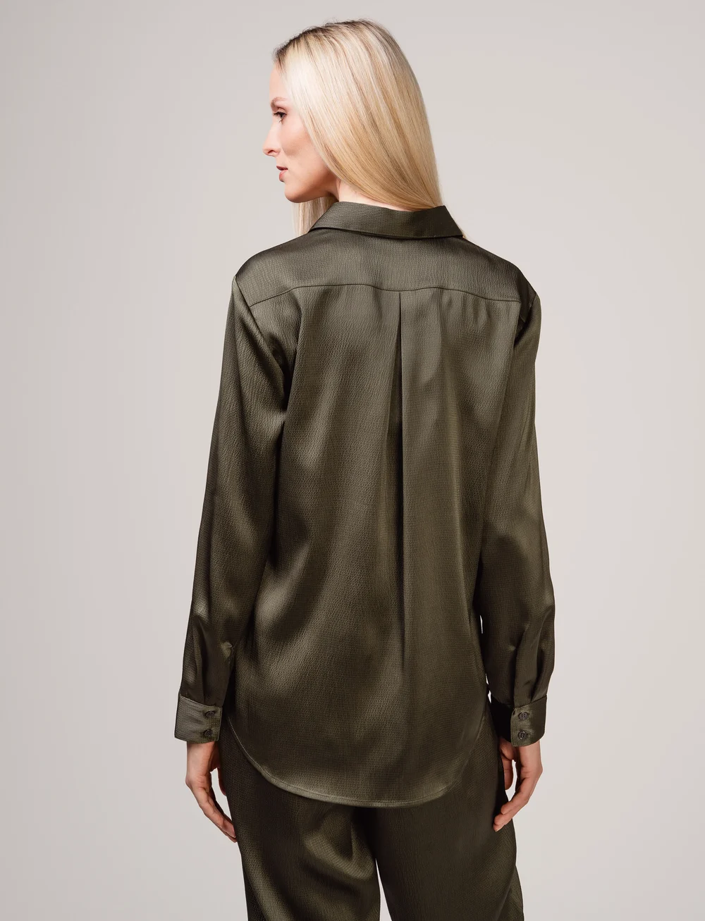 Ivo Nikkolo - Long Sleeve Blouse, PAPINA - langärmlige blusen - khaki - 3