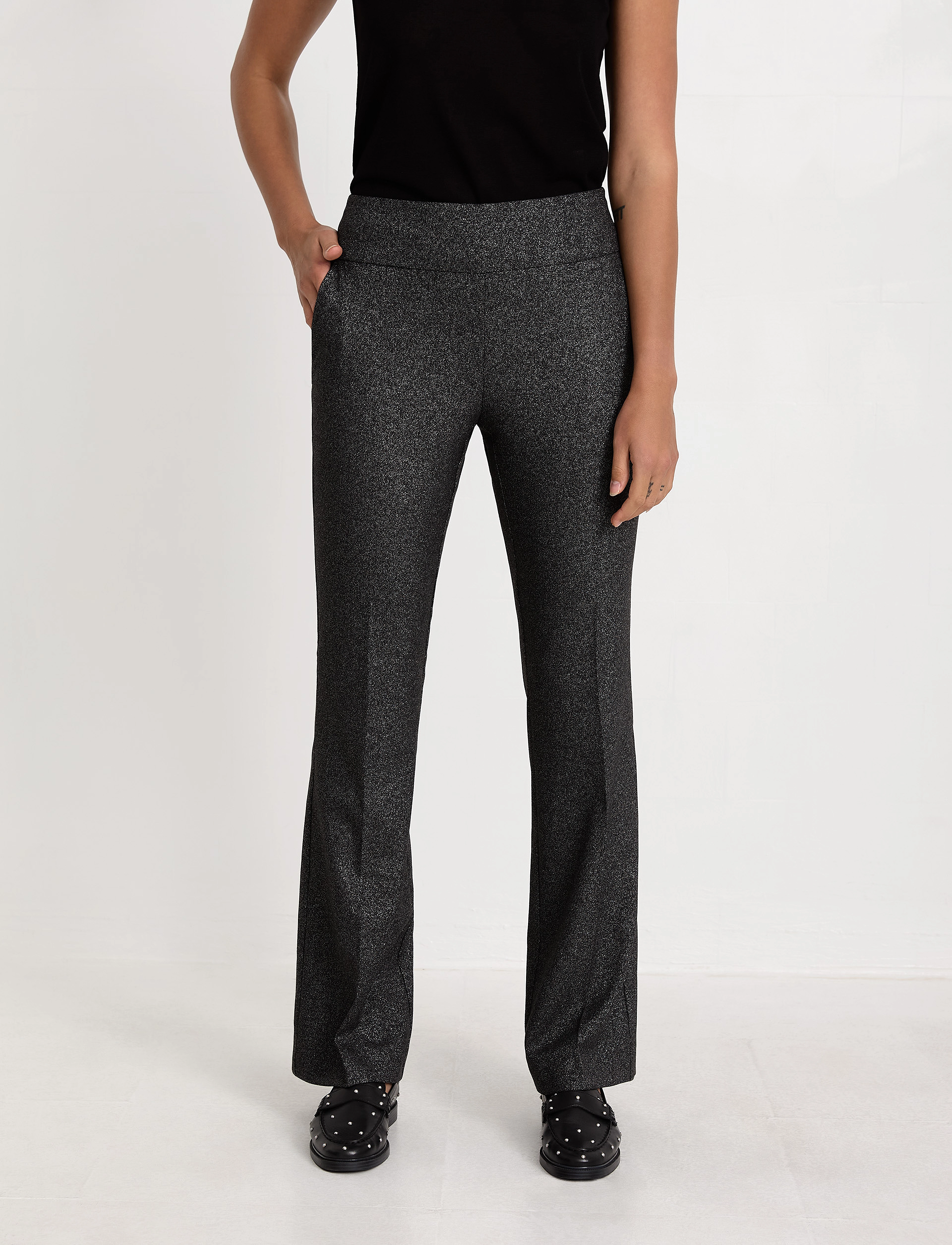 Ivo Nikkolo - Viscose-Blend Trousers, TOCUT - kvinder - black - 5