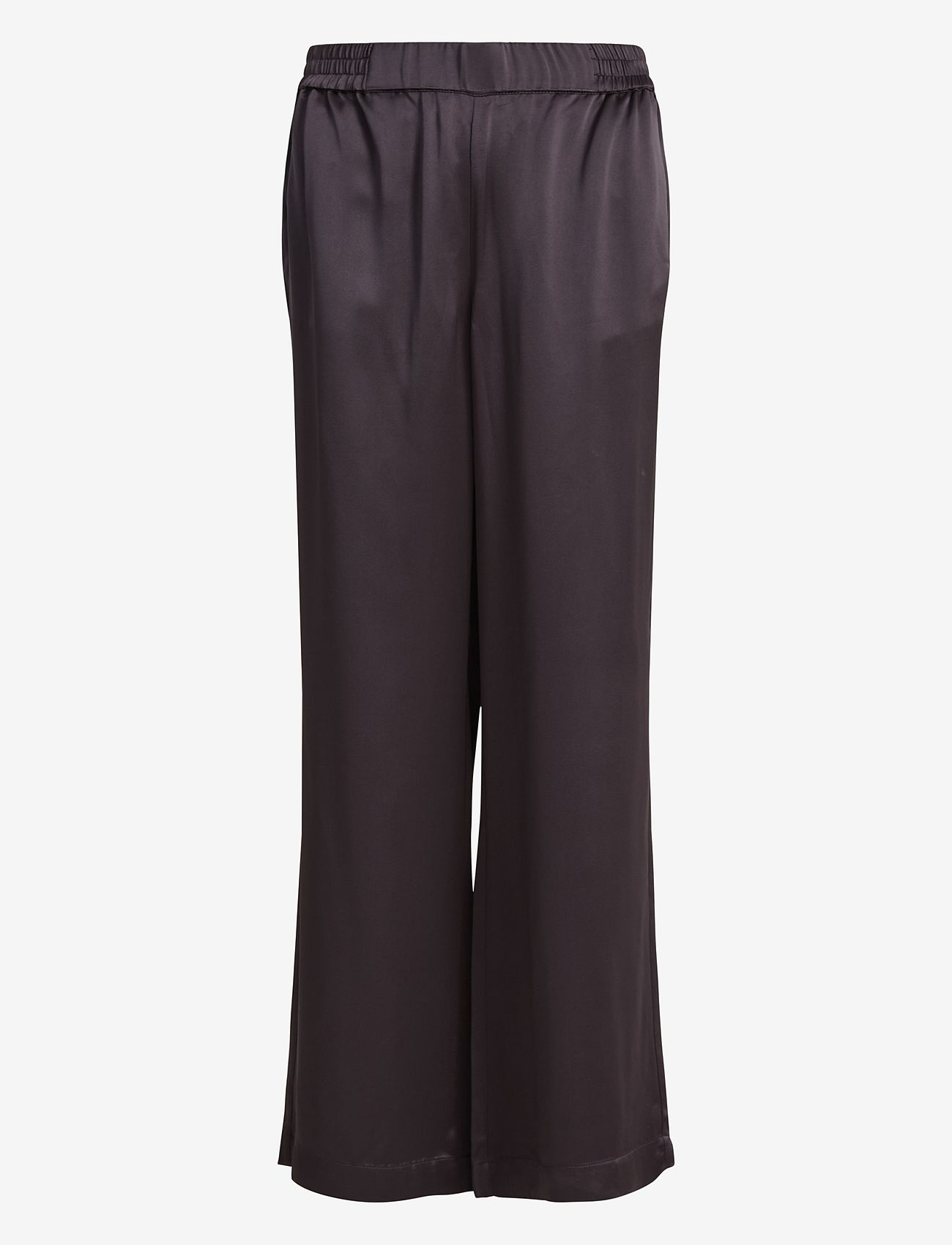 Ivo Nikkolo - Wide Leg Trousers, TESLITA 2 - bukser med brede ben - dark brown - 1