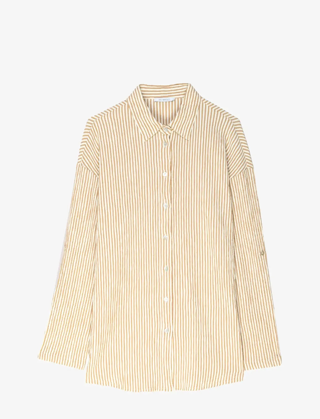 Ivo Nikkolo - Long Sleeve Blouse, PLOOS - pikkade varrukatega särgid - beige - 1