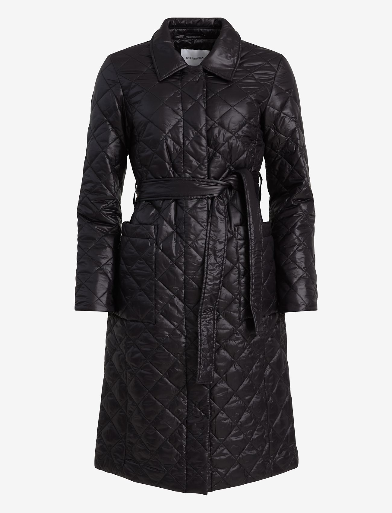 Ivo Nikkolo - Quilted Coat, MACI - frühlingsjacken - black - 1