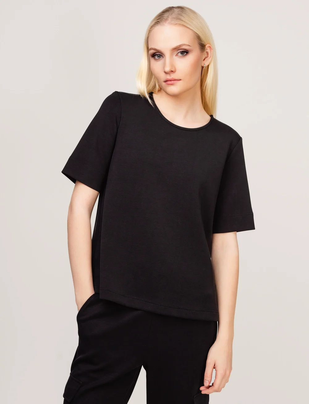 Ivo Nikkolo - Heavy Jersey, JASA - t-shirts - black - 0