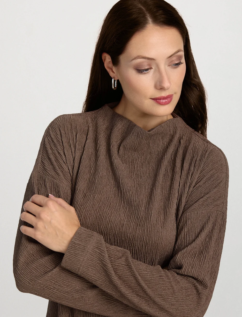 Ivo Nikkolo - Long Sleeve Dress, DORIGA - strikkjoler - brown - 4