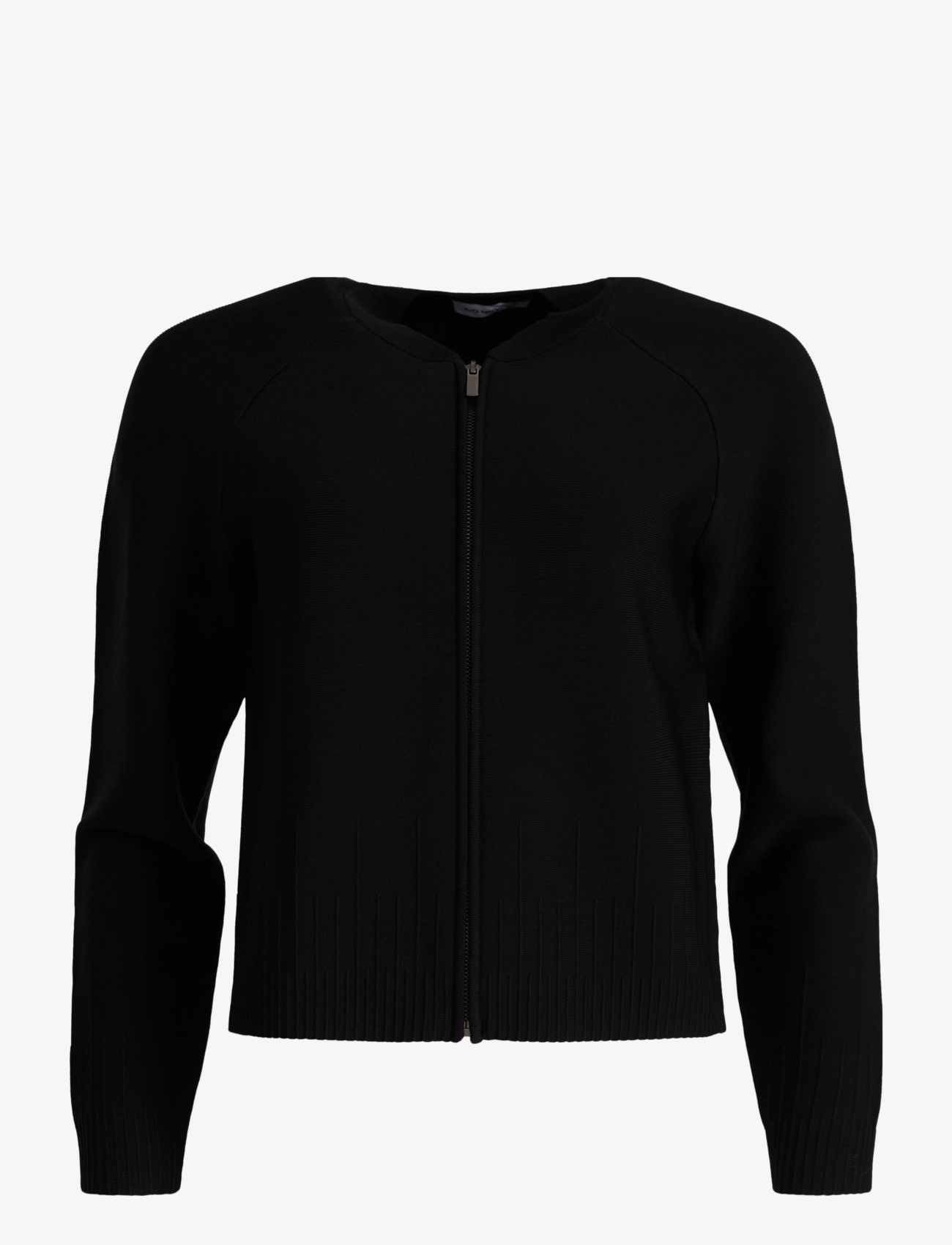 Viscose-Blend Cardigan, KAARA - BLACK