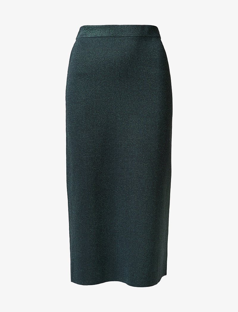 Ivo Nikkolo - Knitted Midi Skirt, SEDRICK - kootud seelikud - dark green - 1